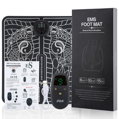 Remote Control EMS Foot Reflexology Foot Massage Machine -  25th Hour Store