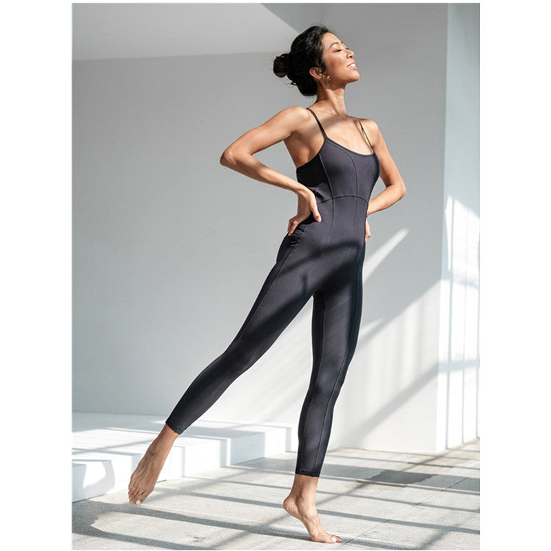 Yoga Jumpsuit Women Sport Suit Female Gym Fitness Clothes Tight Breathable Sportswear Women Yoga Set -  25th Hour Store