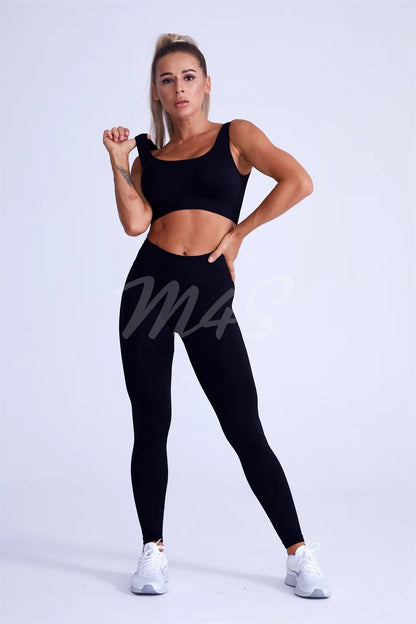 Seamless Workout 2 Piece Set For Women