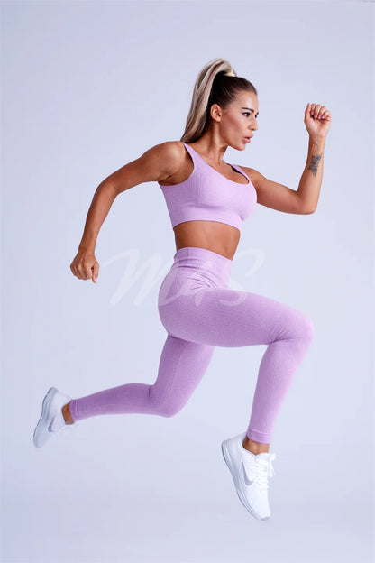 Seamless Workout 2 Piece Set For Women