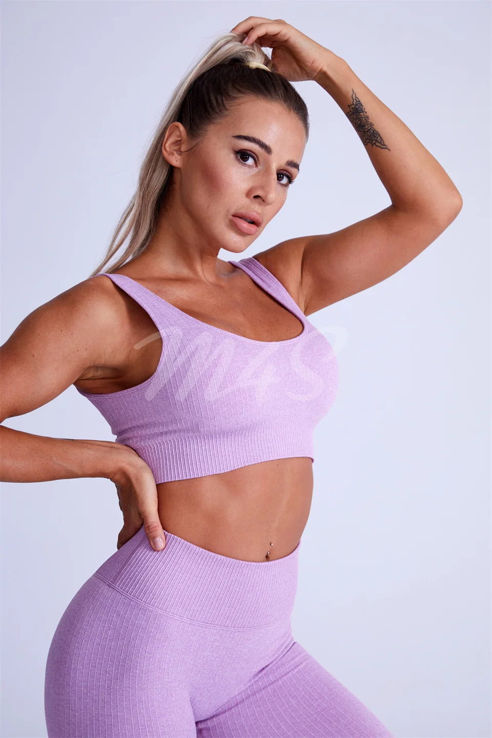 Seamless Workout 2 Piece Set For Women